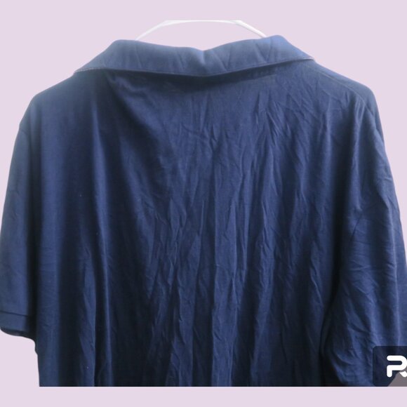 Polo Golf Ralph Lauren polo modal blend collared shirt in navy blue size XXL. - Picture 2 of 8